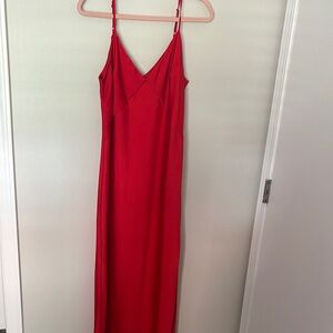 a new day Strapless Red Dress